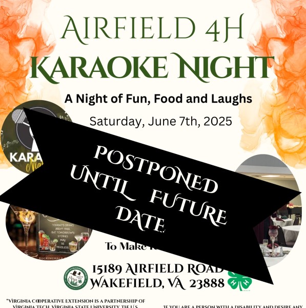Karaoke Night Postponed
